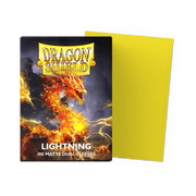 100 Dragon Shield Sleeves - Matte Dual Lightning - El Duelista