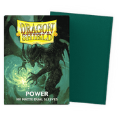 100 Dragon Shield Sleeves - Matte Dual Power - El Duelista