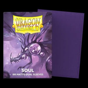 100 Dragon Shield Sleeves - Matte Dual Soul - El Duelista