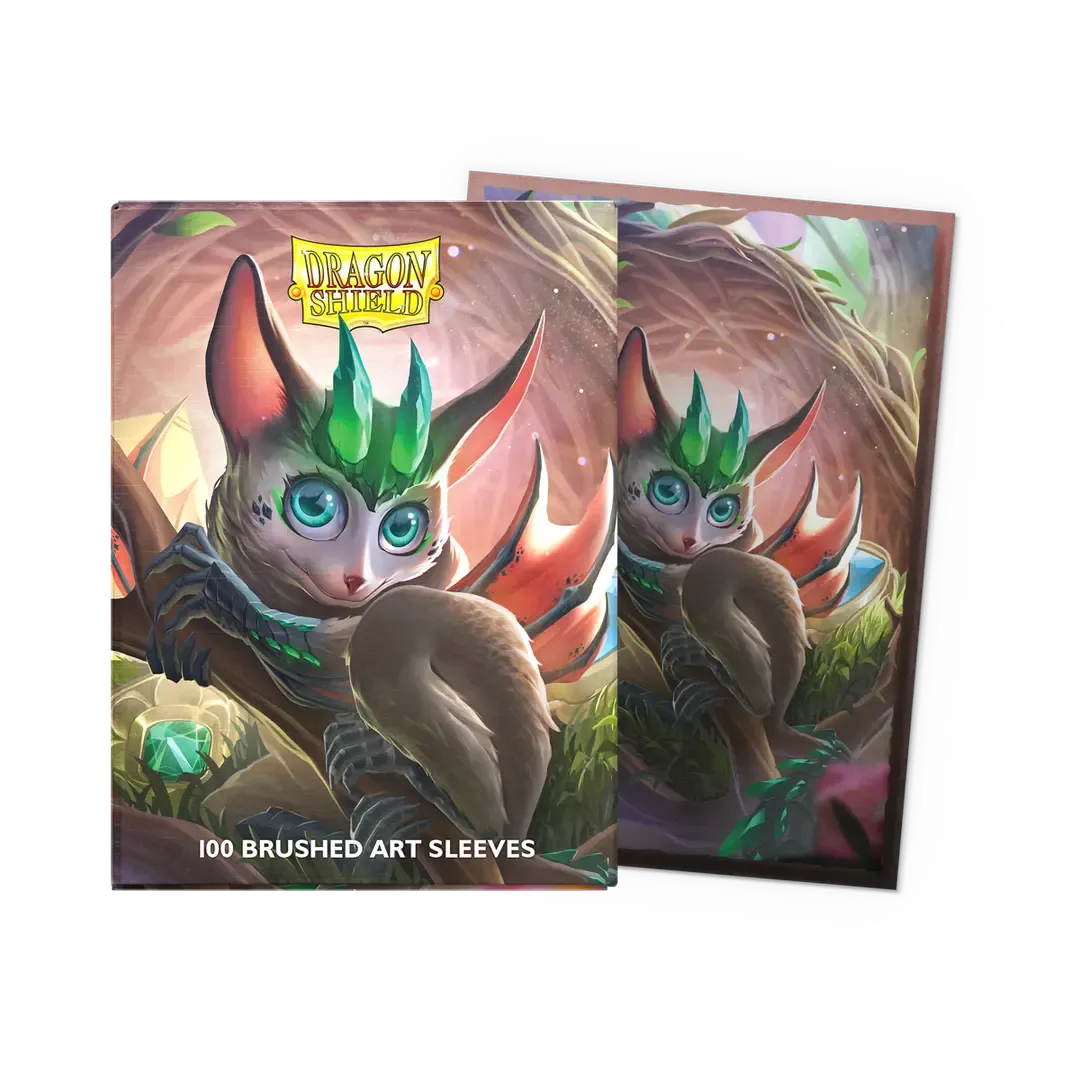 100 Dragon Shield Sleeves - Brushed The Bushdrake