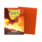 100 Dragon Shield Sleeves - Matte Dual Ember