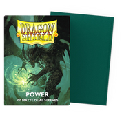 100 Dragon Shield Sleeves - Matte Dual Power