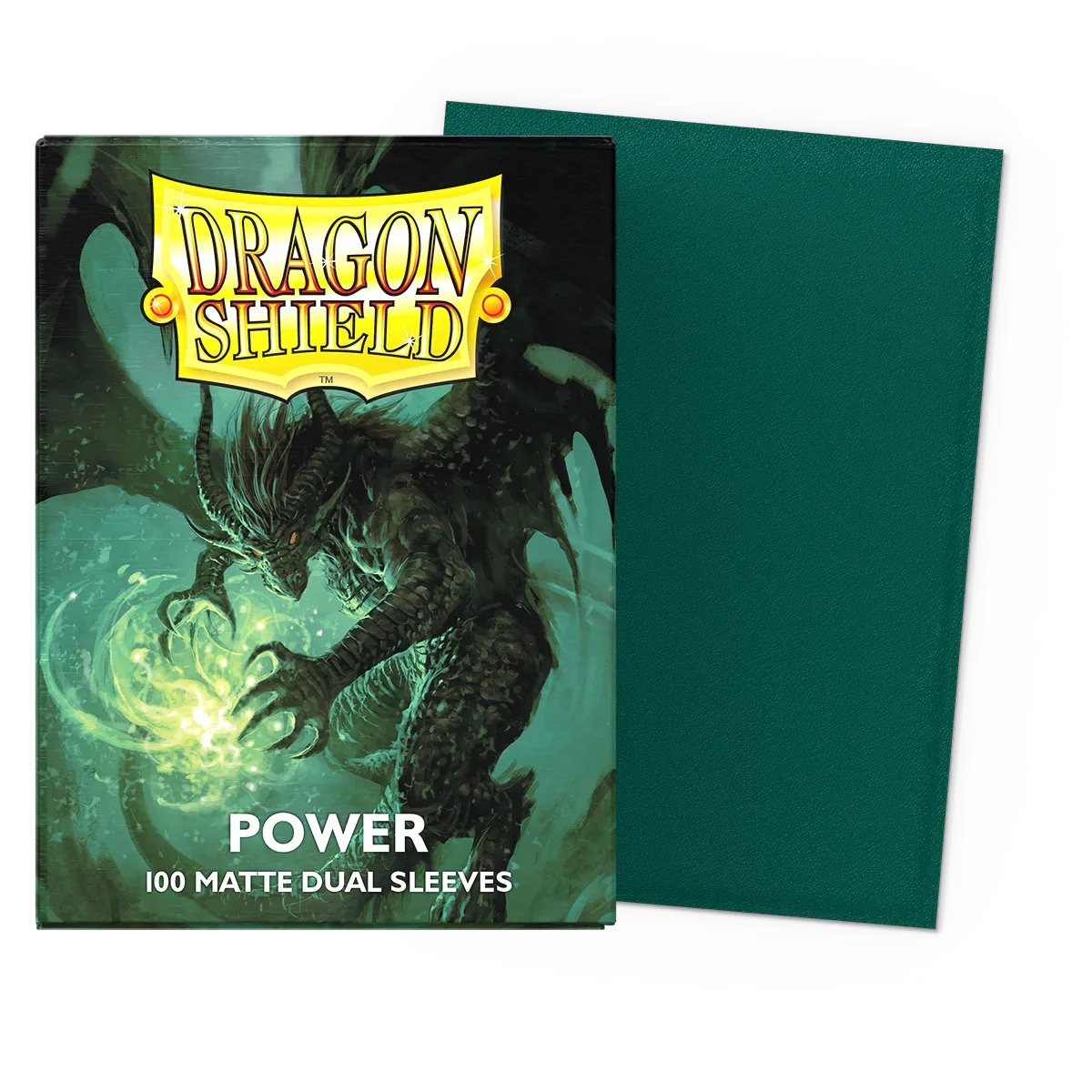100 Dragon Shield Sleeves - Matte Dual Power