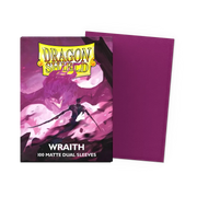 100 Dragon Shield Sleeves - Matte Dual Wraith