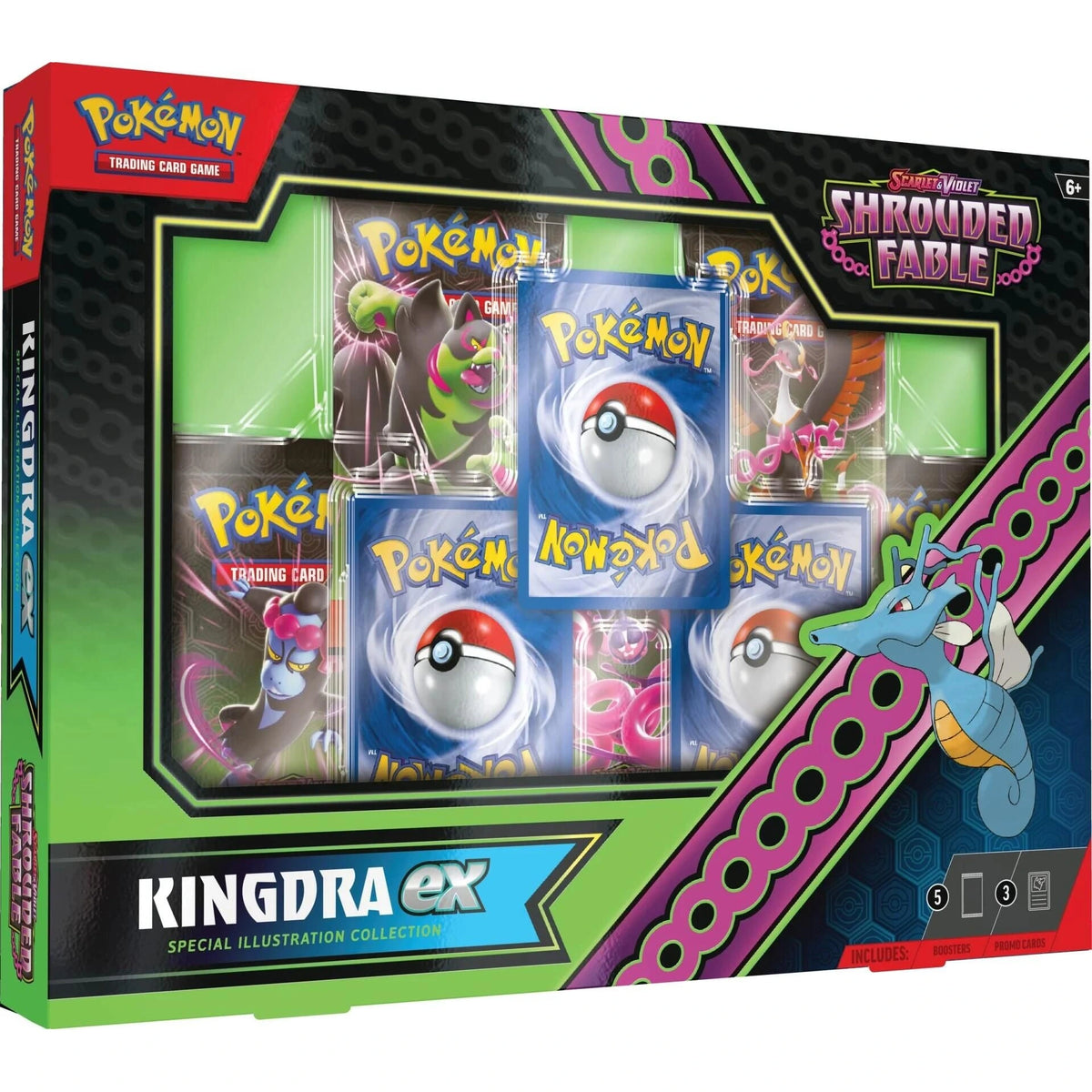 Pokémon TCG: Shrouded Fable Kingdra ex Special Illustration Collection