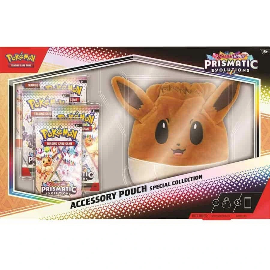 Pokémon TCG: Prismatic Evolutions Accessory Pouch Special Collection