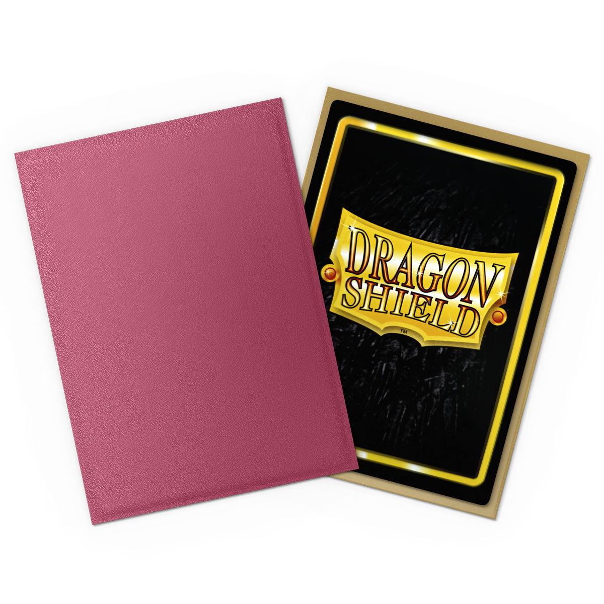 Fundas Dragon Shield Matte Dual Pomegranate & Gold Standard (100 unidades), imagen oficial 4