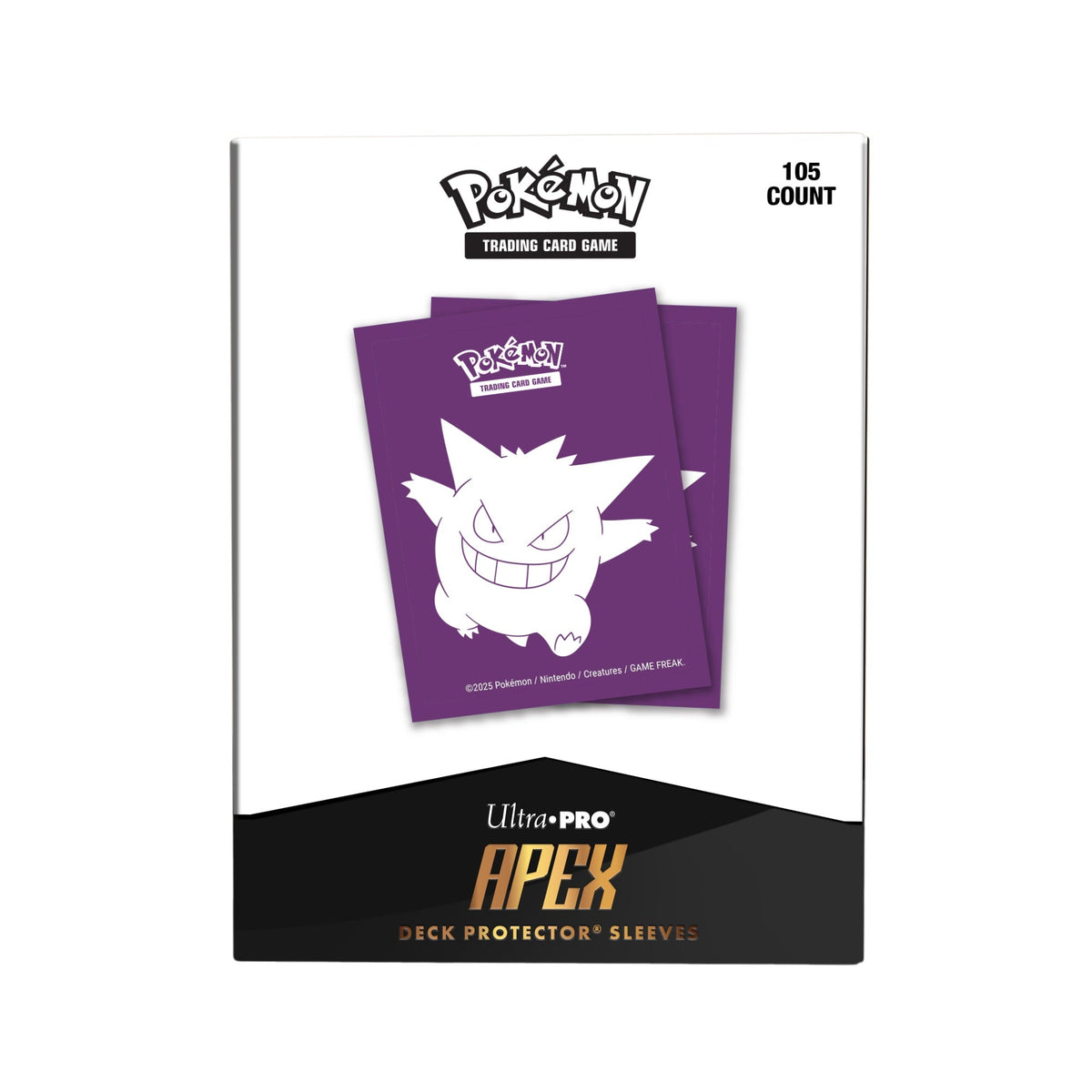 Fundas Ultra PRO Pokémon Elite Gengar APEX (105 unidades), imagen oficial 4