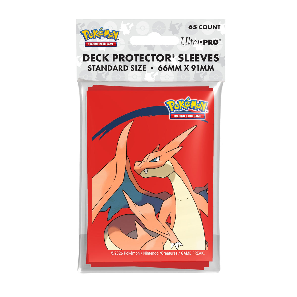 Fundas Ultra PRO Pokémon Mega Charizard Y (65 unidades), imagen oficial 3