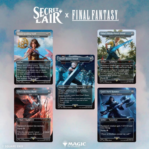 Secret Lair Drop Series: Summer Superdrop 2025: Secret Lair x FINAL FANTASY: Weapons⁣ - Secret Lair Drop Series: Summer Superdrop 2025⁣ (Special)