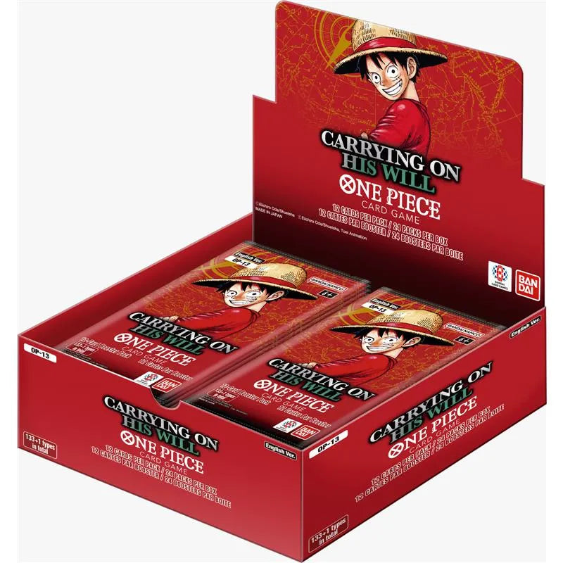 Booster Box One Piece OP13 Carrying on his Will