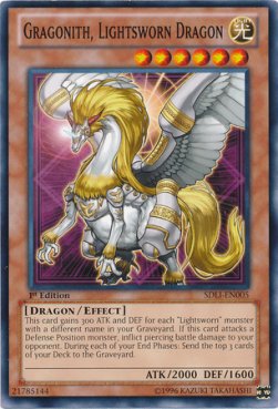 Gragonith, Lightsworn Dragon⁣ - Structure Deck: The Realm of Light⁣ (Common)⁣ [005]