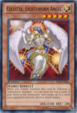 Celestia, Lightsworn Angel⁣ - Structure Deck: The Realm of Light⁣ (Common)⁣ [006]