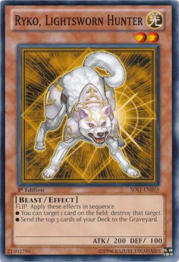 Ryko, Lightsworn Hunter⁣ - Structure Deck: The Realm of Light⁣ (Common)⁣ [015]