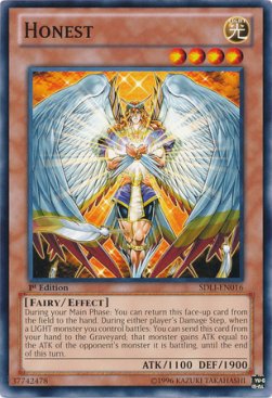 Honest⁣ - Structure Deck: The Realm of Light⁣ (Common)⁣ [016]