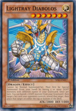 Lightray Diabolos⁣ - Structure Deck: The Realm of Light⁣ (Common)⁣ [017]