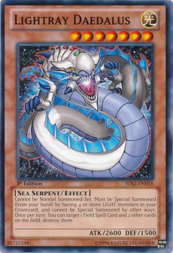 Lightray Daedalus⁣ - Structure Deck: The Realm of Light⁣ (Common)⁣ [018]