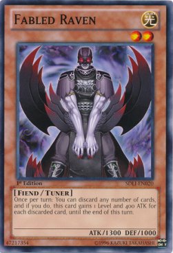 Fabled Raven⁣ - Structure Deck: The Realm of Light⁣ (Common)⁣ [020]