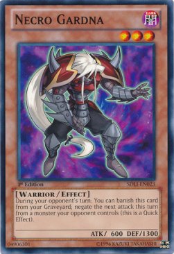 Necro Gardna⁣ - Structure Deck: The Realm of Light⁣ (Common)⁣ [023]