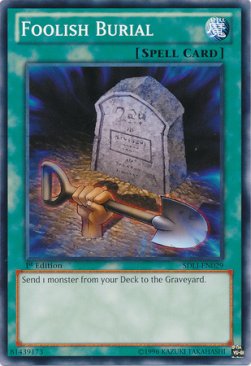 Foolish Burial⁣ - Structure Deck: The Realm of Light⁣ (Common)⁣ [029]