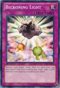 Beckoning Light⁣ - Structure Deck: The Realm of Light⁣ (Common)⁣ [033]