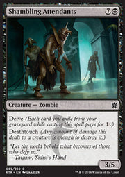 Shambling Attendants⁣ - Khans of Tarkir⁣ (Common)⁣ [89]