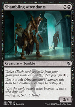 Shambling Attendants⁣ - Khans of Tarkir⁣ (Common)⁣ [89]