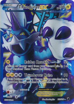 Thundurus EX - Plasma Freeze (Ultra Rare) [PLF-110]