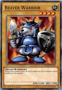 Beaver Warrior⁣ - Yugi's Legendary Decks⁣ (Common)⁣ [A12]