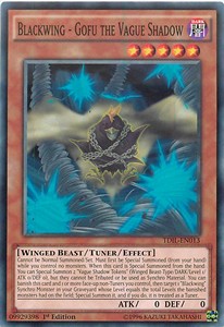 Blackwing - Gofu the Vague Shadow⁣ - The Dark Illusion⁣ (Common)⁣ [013]