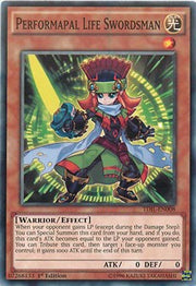 Performapal Life Swordsman⁣ - The Dark Illusion⁣ (Common)⁣ [008]