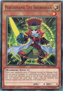Performapal Life Swordsman⁣ - The Dark Illusion⁣ (Common)⁣ [008]