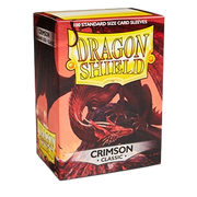 100 Dragon Shield Sleeves - Classic Crimson