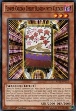 Flower Cardian Cherry Blossom with Curtain⁣ - Raging Tempest⁣ (Common)⁣ [012]