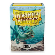 100 Dragon Shield Sleeves - Matte Mint