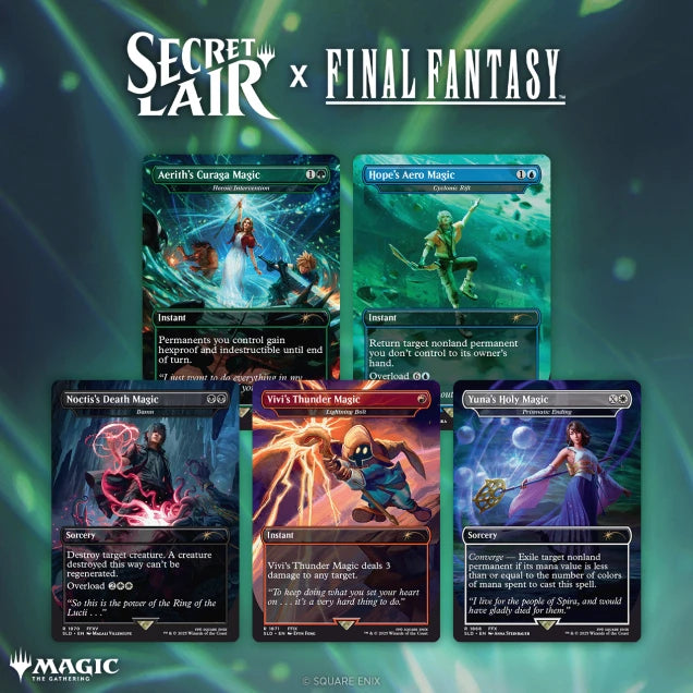 Secret Lair Drop Series: Summer Superdrop 2025: Secret Lair x FINAL FANTASY: Grimoire⁣ - Secret Lair Drop Series: Summer Superdrop 2025⁣ (Special)
