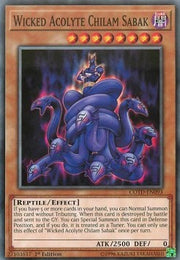 Wicked Acolyte Chilam Sabak⁣ - Code of the Duelist⁣ (Common)⁣ [093]