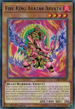 Fire King Avatar Arvata⁣ - Circuit Break⁣ (Rare)⁣ [029]