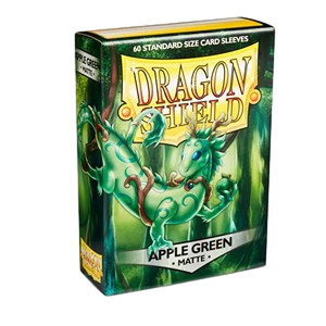 60 Dragon Shield Sleeves - Matte Apple Green