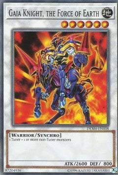 Gaia Knight, the Force of Earth - Advanced Demo Deck Extra Pack (Common) [DEM4-008]