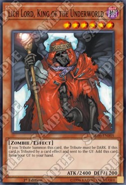 Lich Lord, King of the Underworld⁣ - Structure Deck: Lair of Darkness⁣ (Common)⁣ [005]