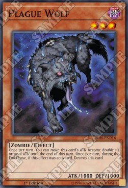 Plague Wolf⁣ - Structure Deck: Lair of Darkness⁣ (Common)⁣ [016]