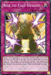 Rise to Full Height⁣ - Structure Deck: Lair of Darkness⁣ (Common)⁣ [038]