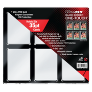 35PT 6-Card Black Border UV ONE-TOUCH® Magnetic Holder