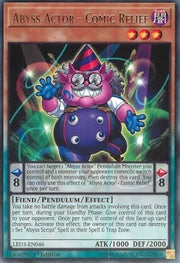Abyss Actor - Comic Relief⁣ - Legendary Duelists: White Dragon Abyss⁣ (Rare)⁣ [046]