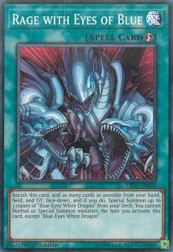 Rage with Eyes of Blue⁣ - Legendary Duelists: White Dragon Abyss⁣ (Super Rare)⁣ [004]