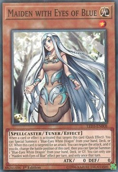 Maiden with Eyes of Blue⁣ - Legendary Duelists: White Dragon Abyss⁣ (Common)⁣ [008]