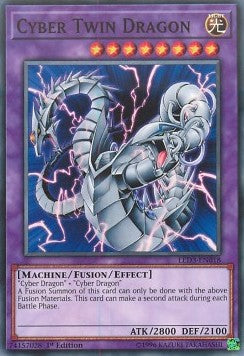 Cyber Twin Dragon⁣ - Legendary Duelists: White Dragon Abyss⁣ (Common)⁣ [018]