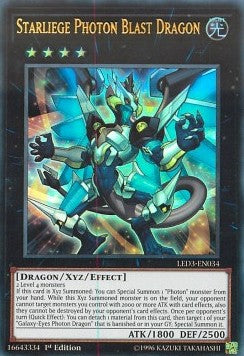 Starliege Photon Blast Dragon⁣ - Legendary Duelists: White Dragon Abyss⁣ (Ultra Rare)⁣ [034]