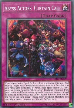 Abyss Actors' Curtain Call⁣ - Legendary Duelists: White Dragon Abyss⁣ (Common)⁣ [049]